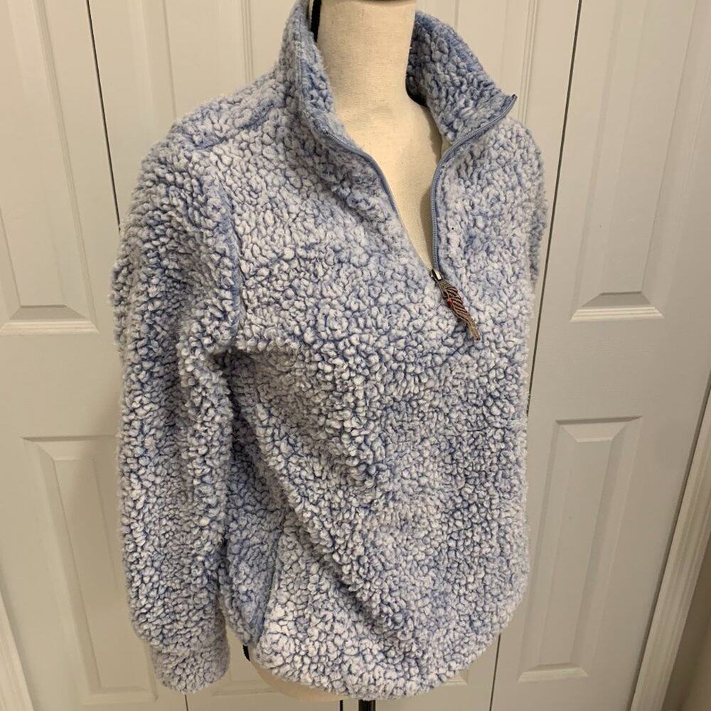 Weatherproof Blue Teddy Jacket - S - Picture 4 of 9